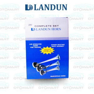 LAKSON TELOLET LANDUN 3 CORONG CHROME / KLAKSON ANGIN 3 TEROMPET 1 SUARA