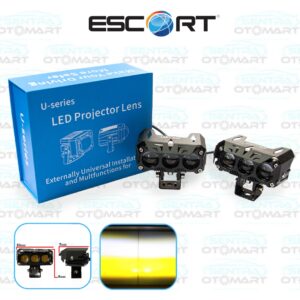 Mini Projie Mini LED Projector Lamp Lampu Mini Proji 3 Mata