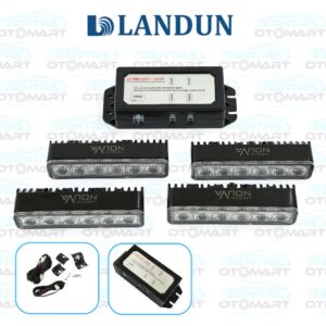 Landun Led Grill Nouva 4x Blue