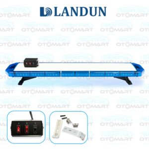 LANDUN LIGHTBAR SLIM TBD-8800 LAMPU POLISI LED /AMBULANCE LIGHTBAR LED