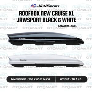 Roof Box Cruise - Black & White - Jawsport