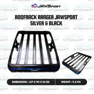 Roof Rack Ranger Silver & Black Jawsport