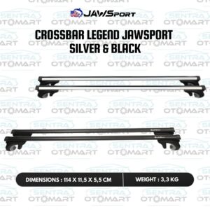 Crossbar Legend Silver & Black Jawsport